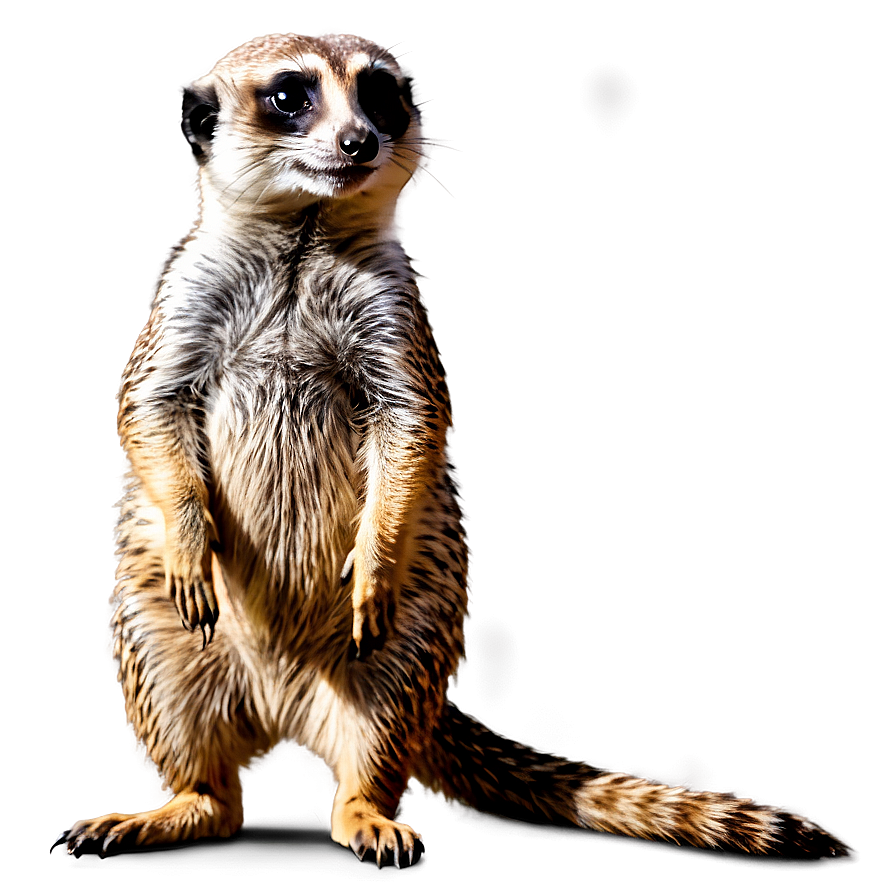 Meerkat In Action Pose Png 06112024