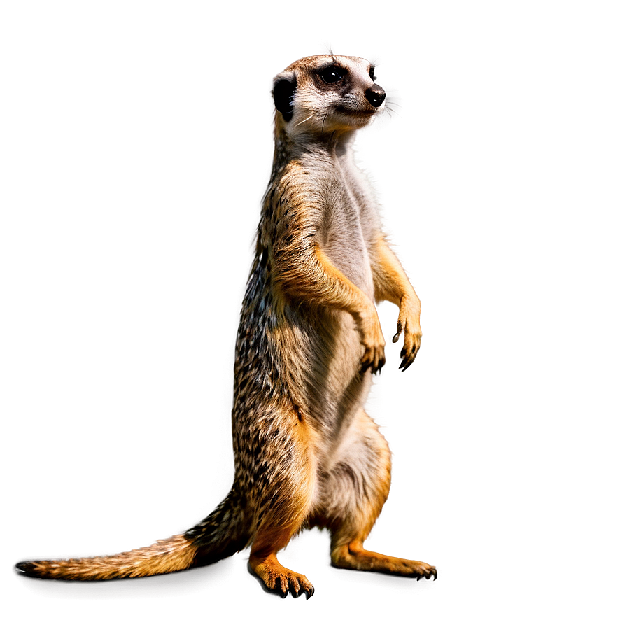 Meerkat In Action Pose Png Bma