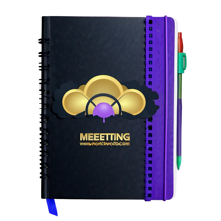 Meeting Notebook Png 2