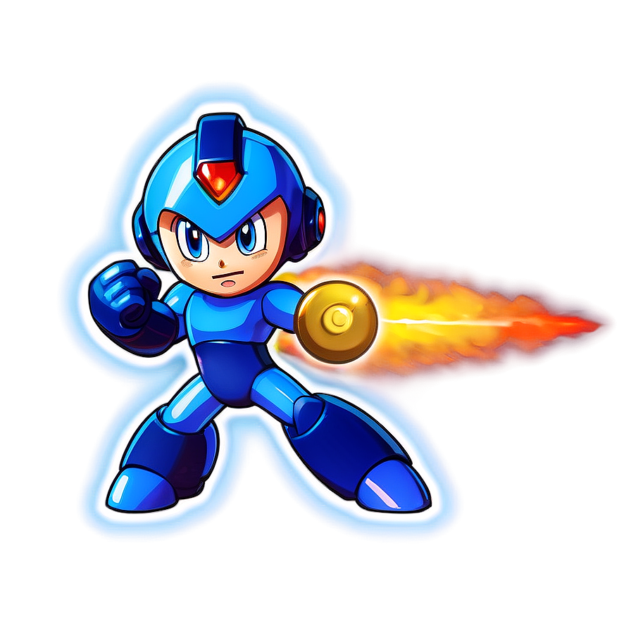 Mega Man Energy Blast Png 06242024