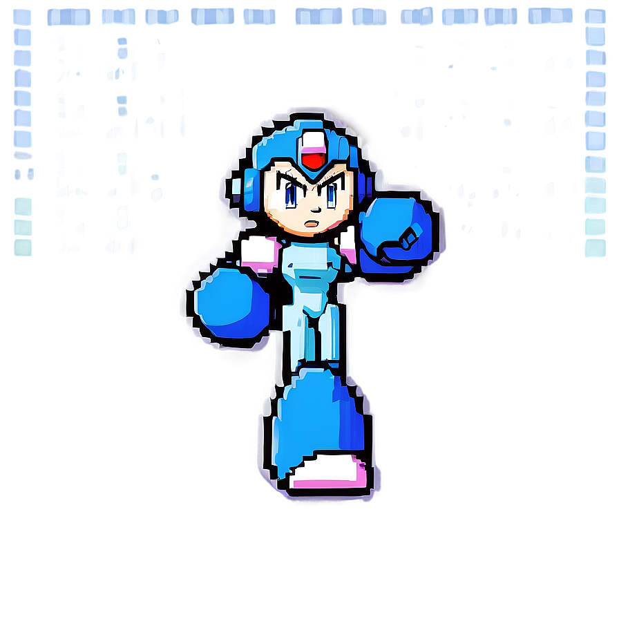 Mega Man Pixel Art Png Bfq83