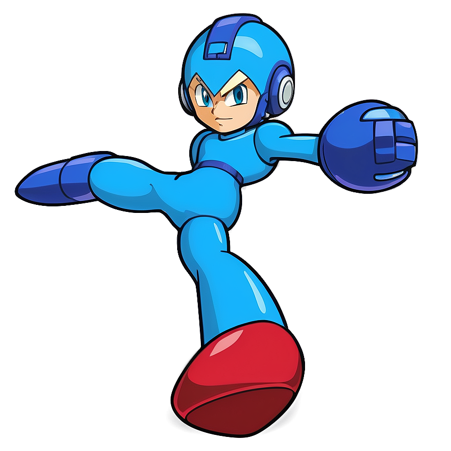 Mega Man Retro Game Png 06242024