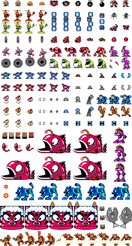 Mega Man Sprite Collection