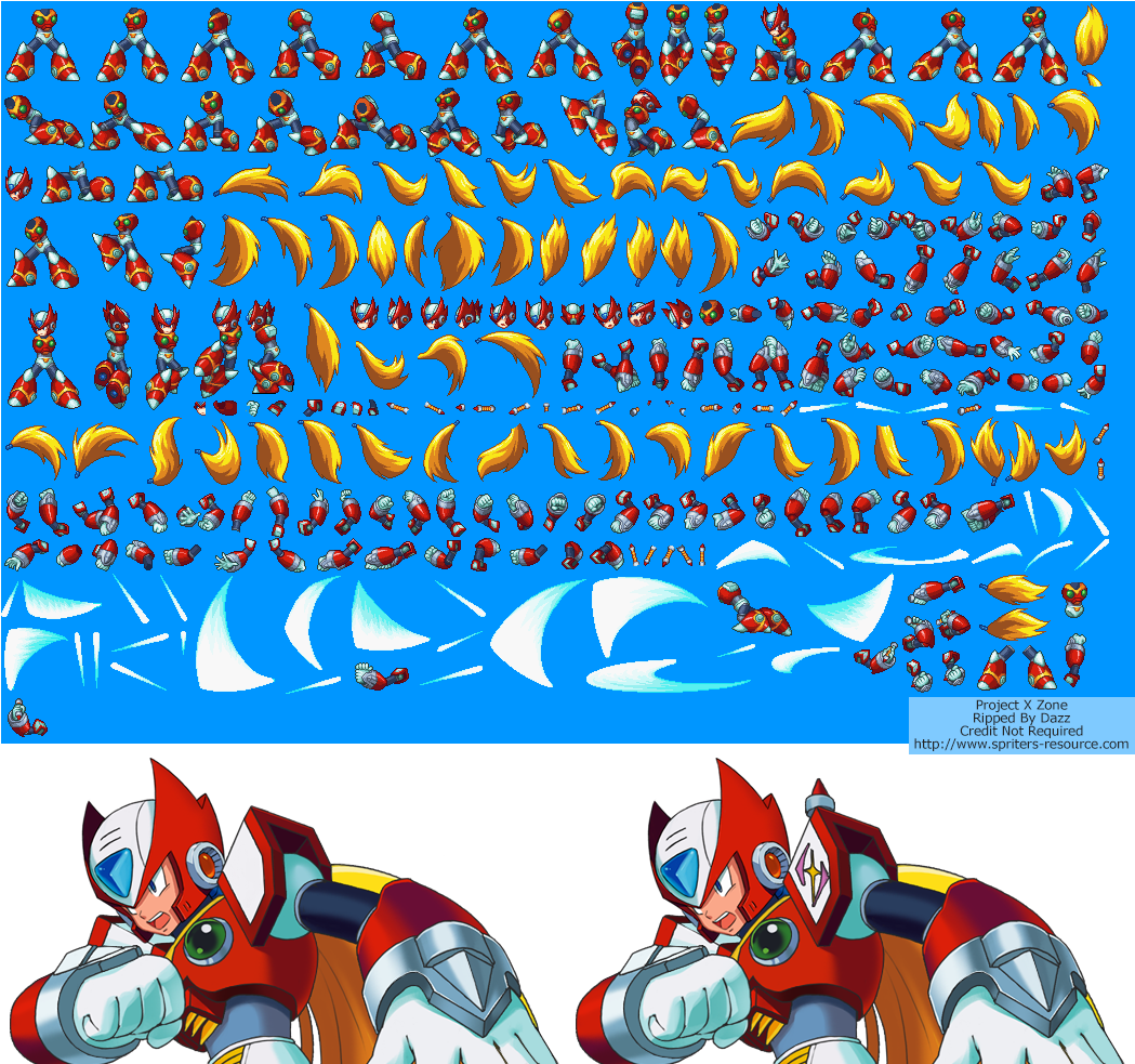 Mega Man Sprite Sheet Compilation