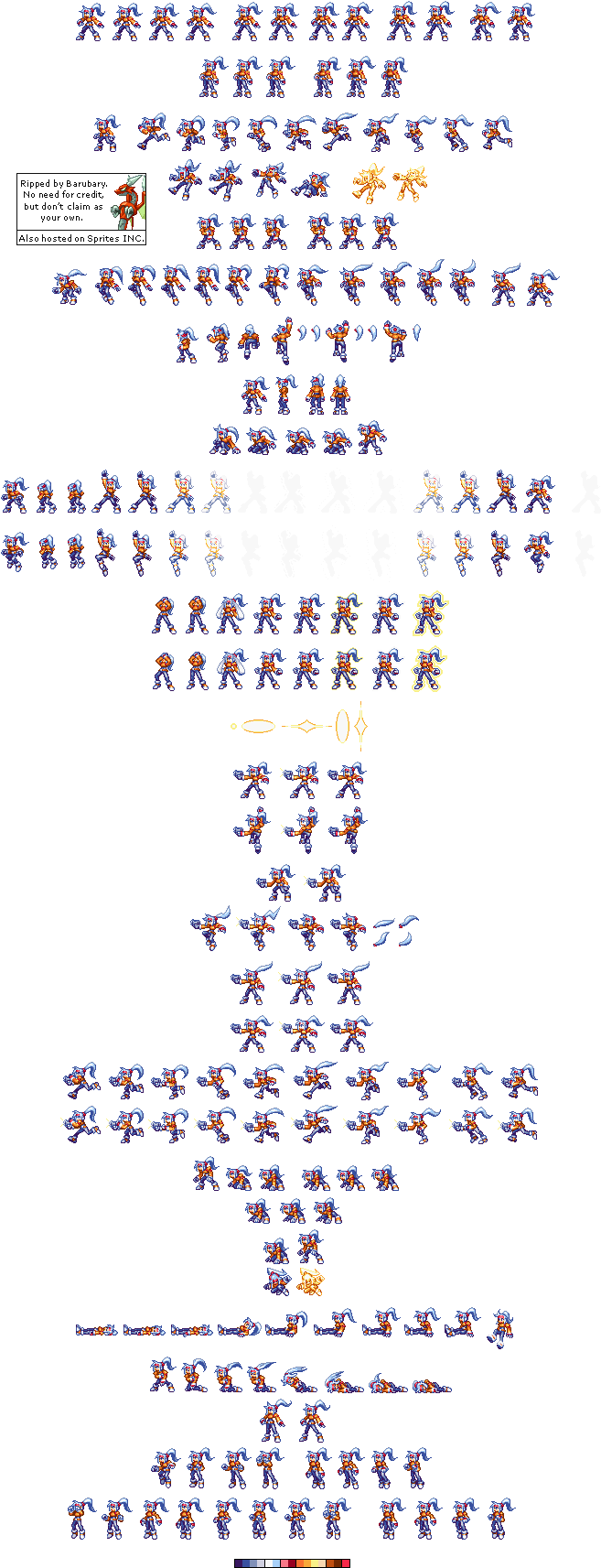 Mega Man Sprite Sheet Compilation