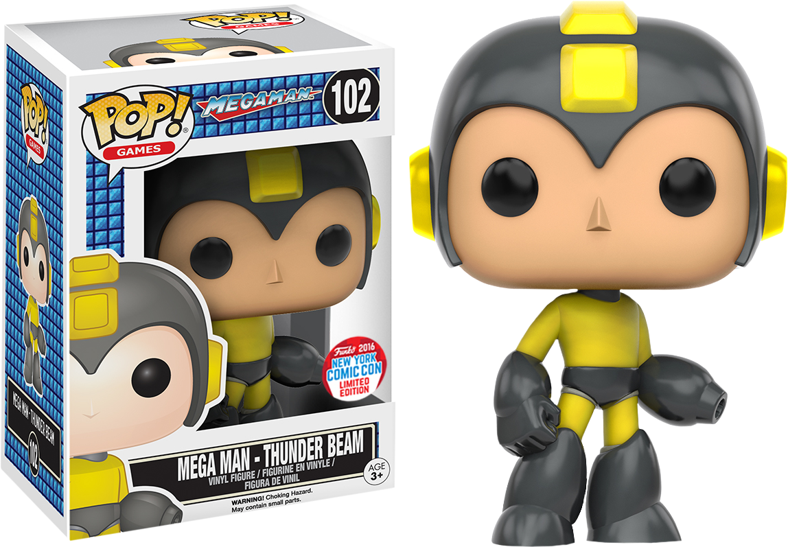 Mega Man Thunder Beam Funko Pop