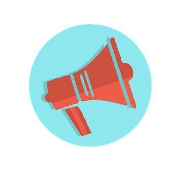 Megaphone Icon Graphic