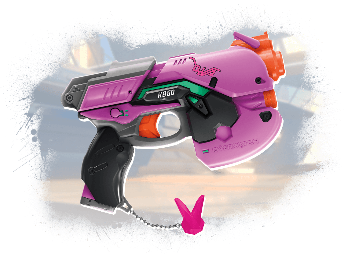 Mei Overwatch Blaster Render