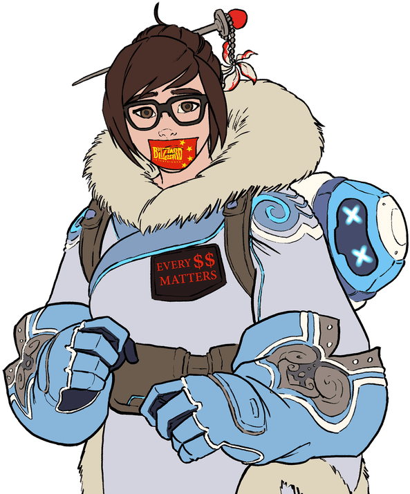 Mei Overwatch Character Artwork