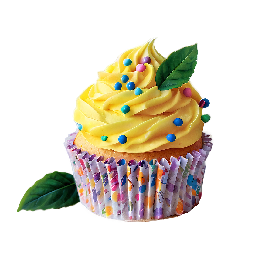 Mellow Yellow Cupcake Png Hoj24