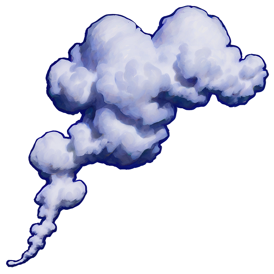 Melodic Smoke Clouds Png 06282024