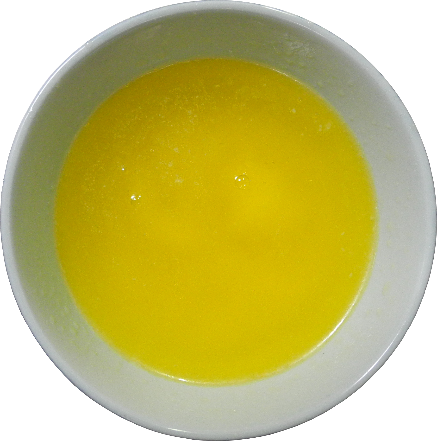 Melted Butterin White Bowl