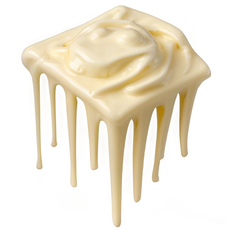 Melting White Chocolate Png Wic