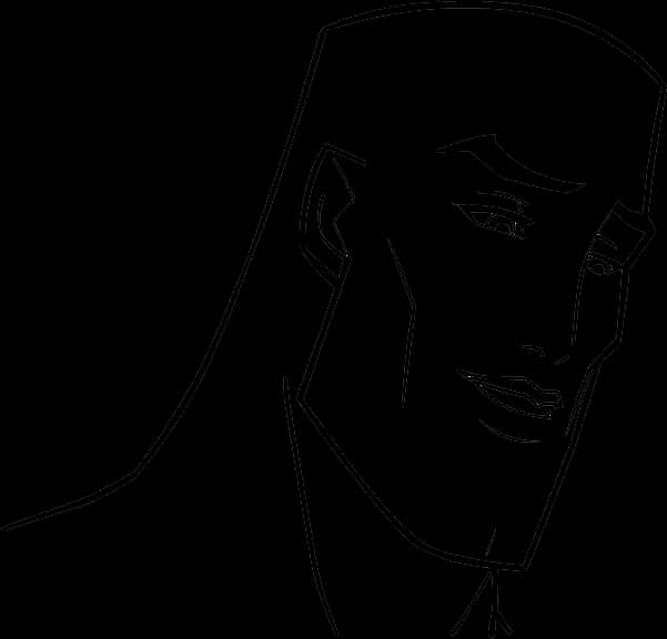 Meme Face Outline