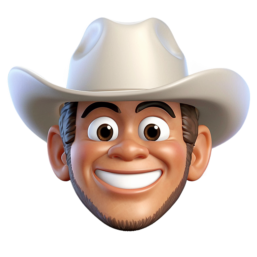 Memoji With Cowboy Hat Png 48