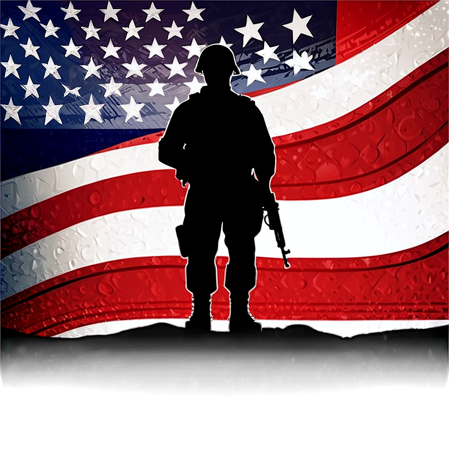 Memorial Day Soldier Silhouette Png Dyg72