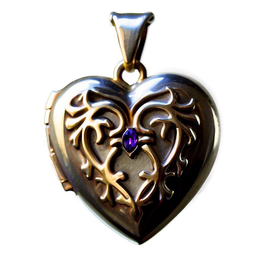 Memorial Heart Locket Png Ksy51