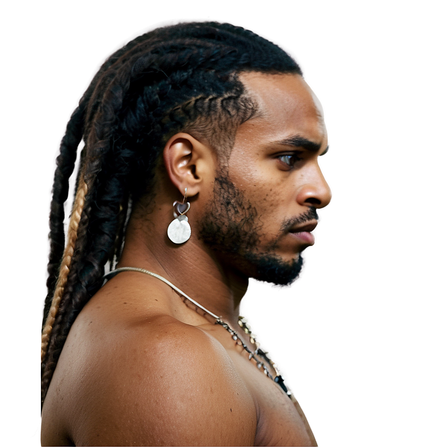 Men's Dreadlocks Fashion Png 06252024