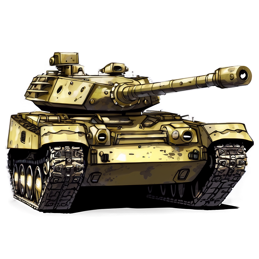 Menacing Battle Tank Png Ghm55