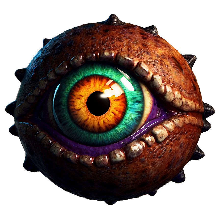 Menacing Monster Eyes Png Yhl84