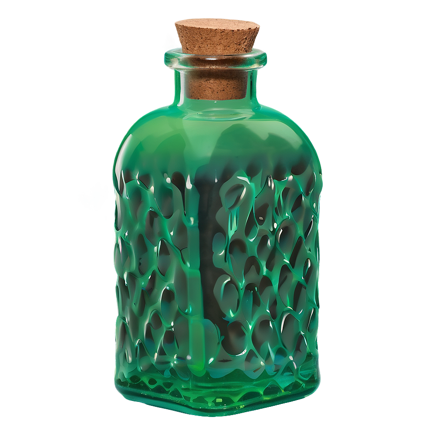 Menacing Poison Bottle Png 06252024