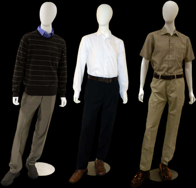 Mens_ Casual_and_ Semi Formal_ Attire_ Display