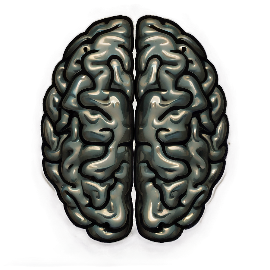 Mental Clarity Brain Emoji Png Fga25