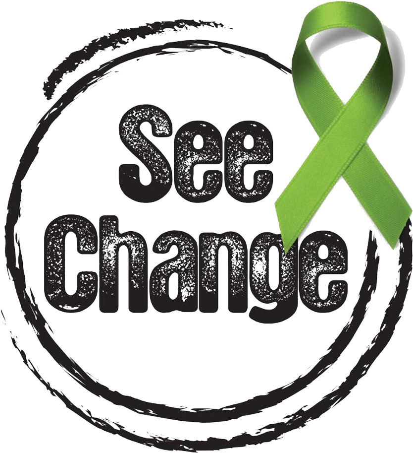 Mental Health Awareness Ribbon Logo