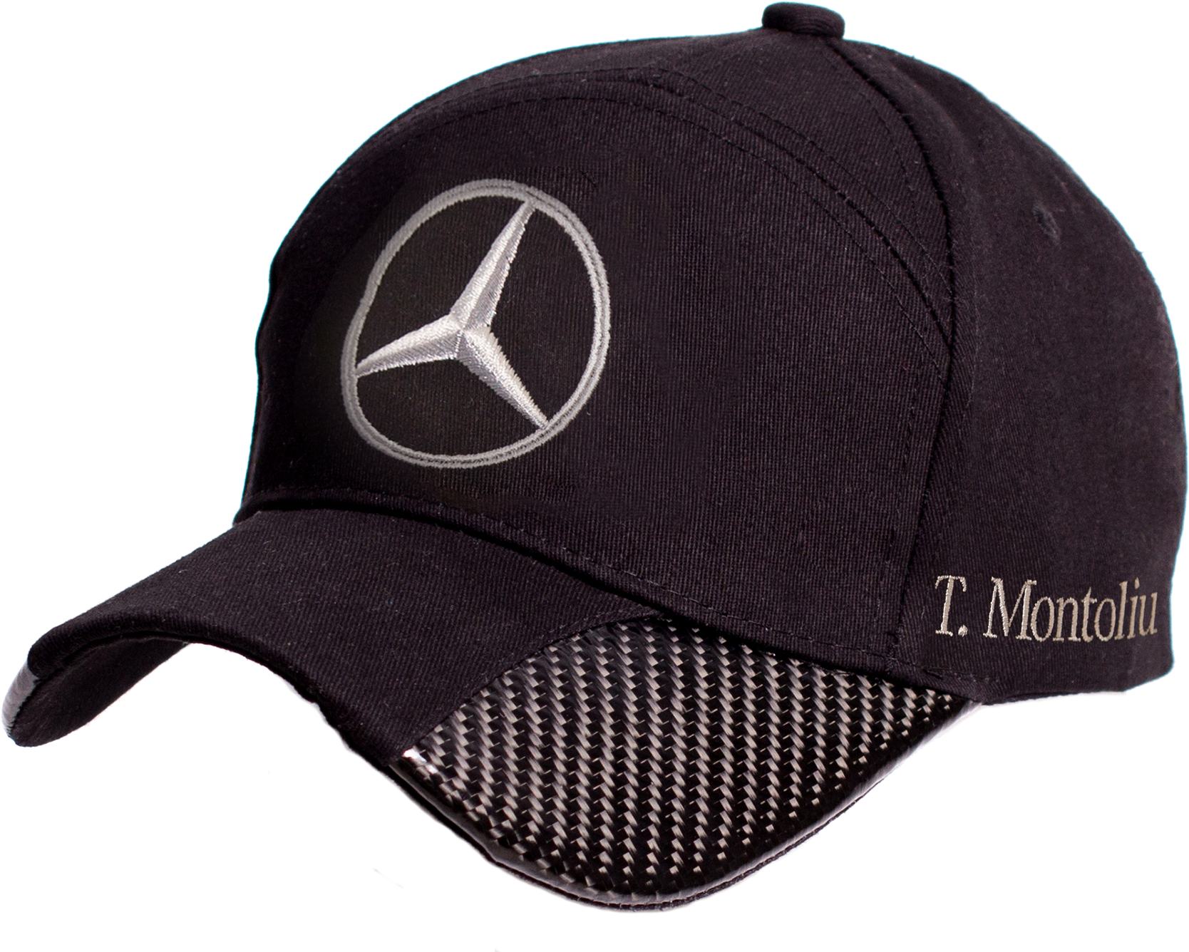 Mercedes Branded Black Cap