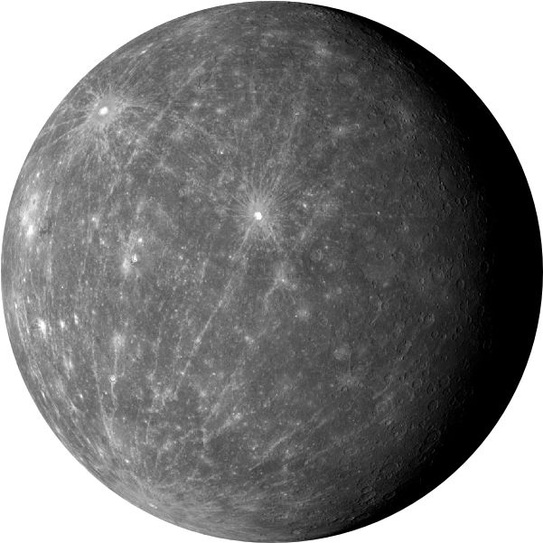 Mercury Planet Surface Texture