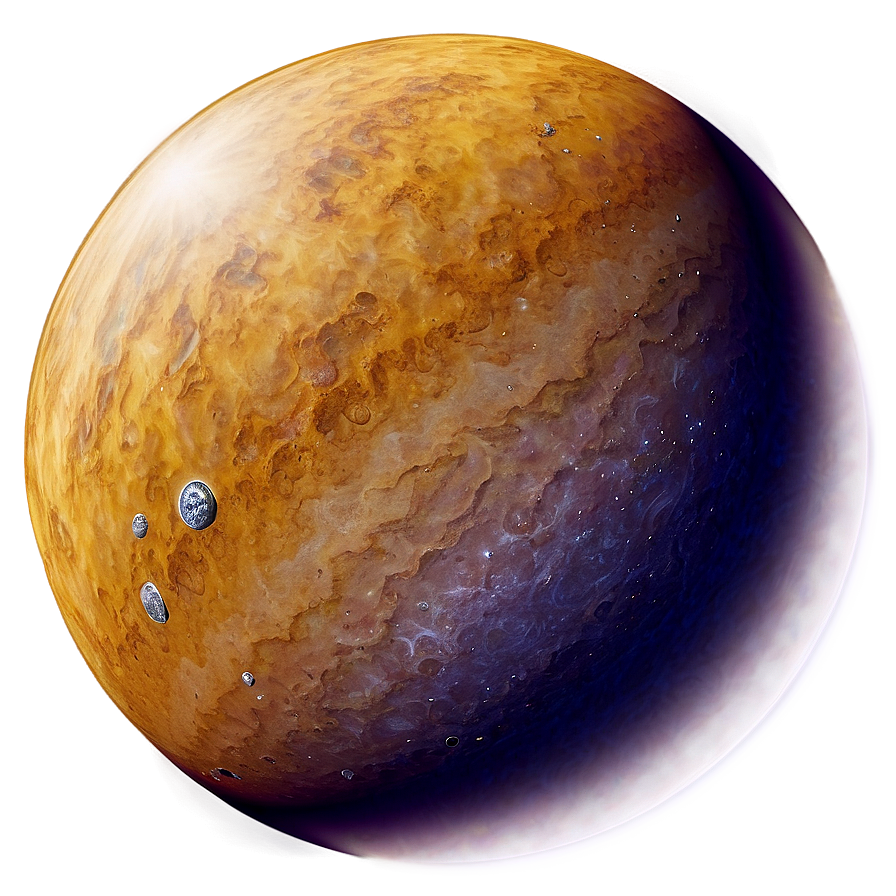 Mercury Planet With Sun Flare Png 31