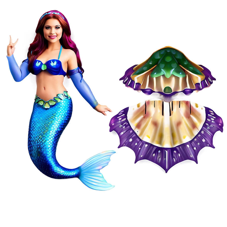 Mermaid Costume Png 06242024