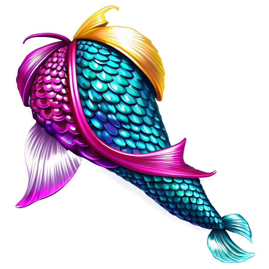 Mermaid Scales With Sparkles Png 18