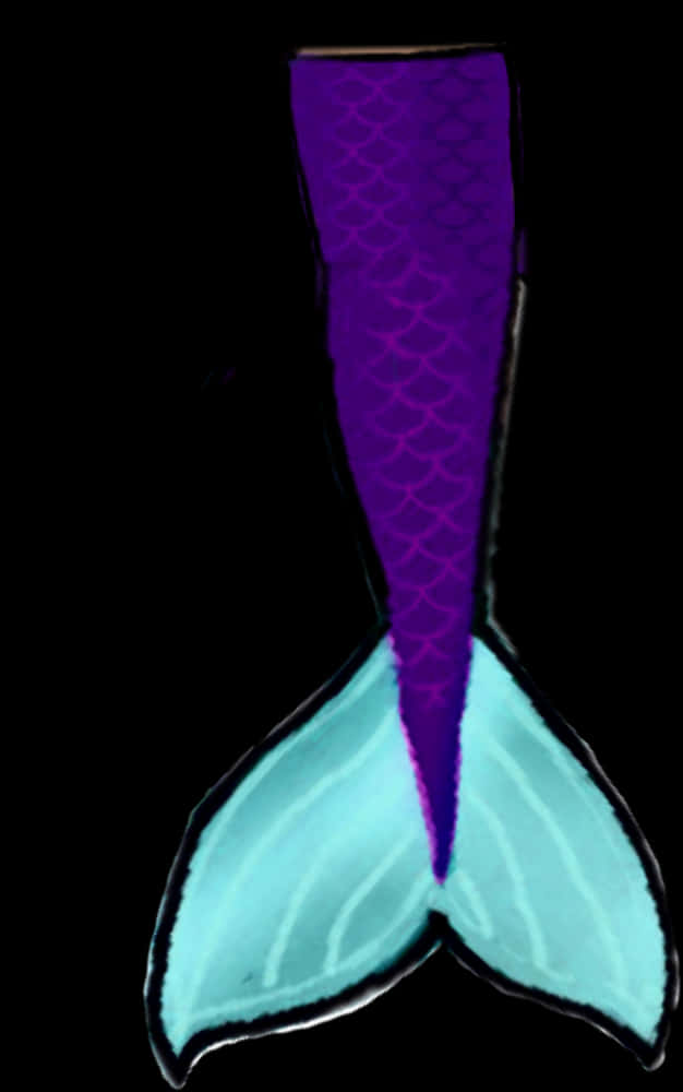 Mermaid Tail Illustration