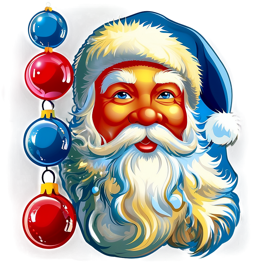 Merry Christmas Santa Clipart Png Icj27