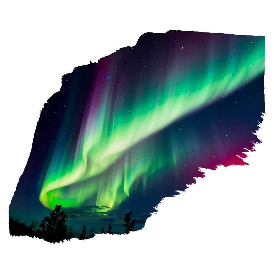 Mesmerizing Aurora Nighttime Png 4