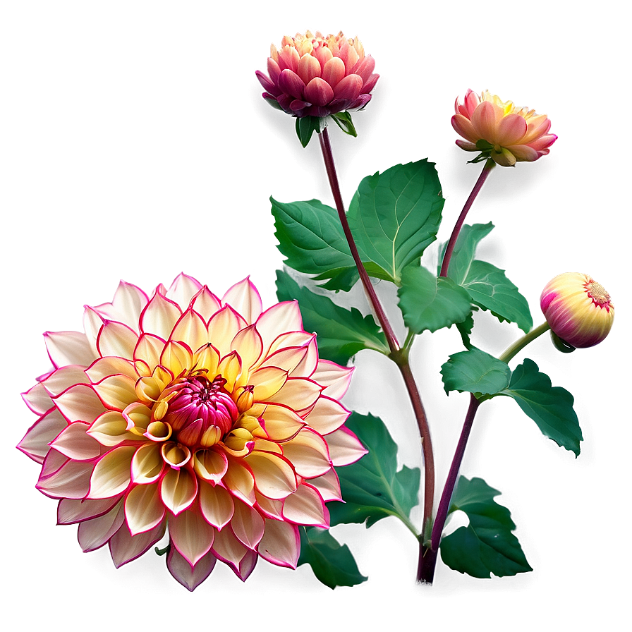 Mesmerizing Dahlia Png 69