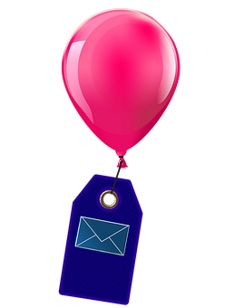 Message Balloon Tag Illustration