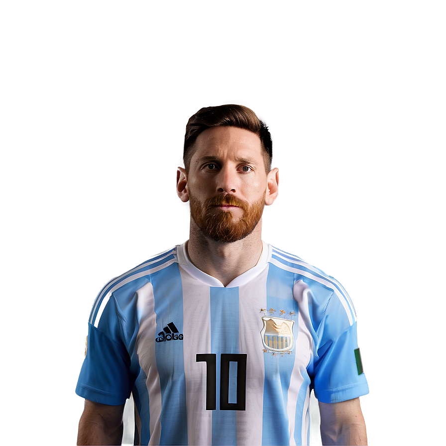 Messi Argentina Jersey Png 05032024