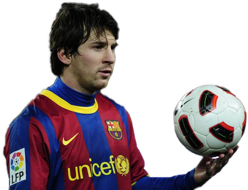 Messi_ Barcelona_ Uniform_ Holding_ Soccer_ Ball.png