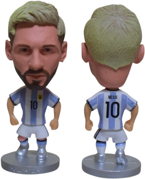 Messi Figure Frontand Back View