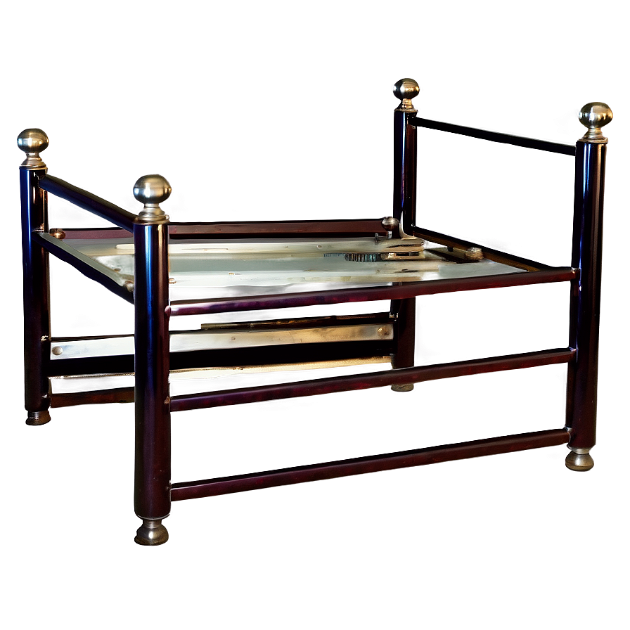 Metal Bed Frame Png Blw64