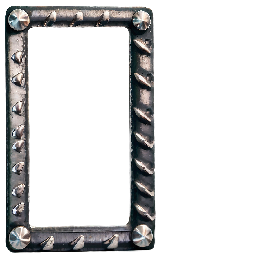 Metal Edge Photo Border Png Ptb