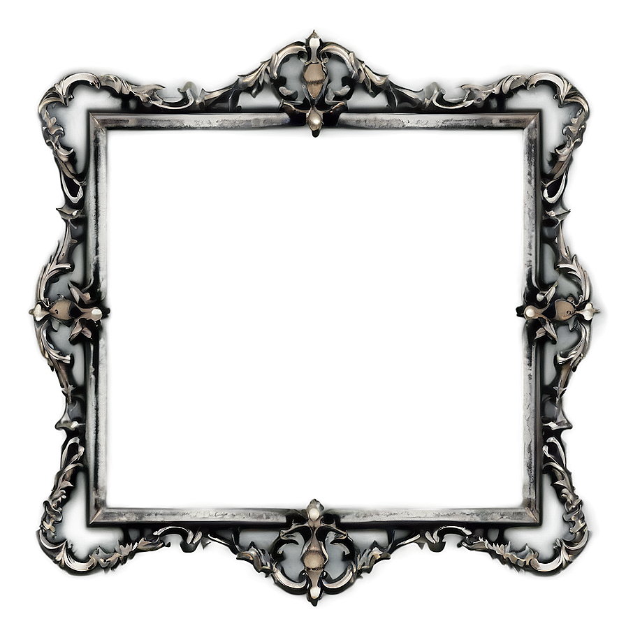 Metal Ornate Frame Png 06272024