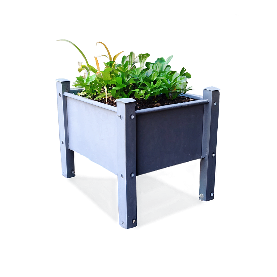 Metal Planter Box Png 06282024