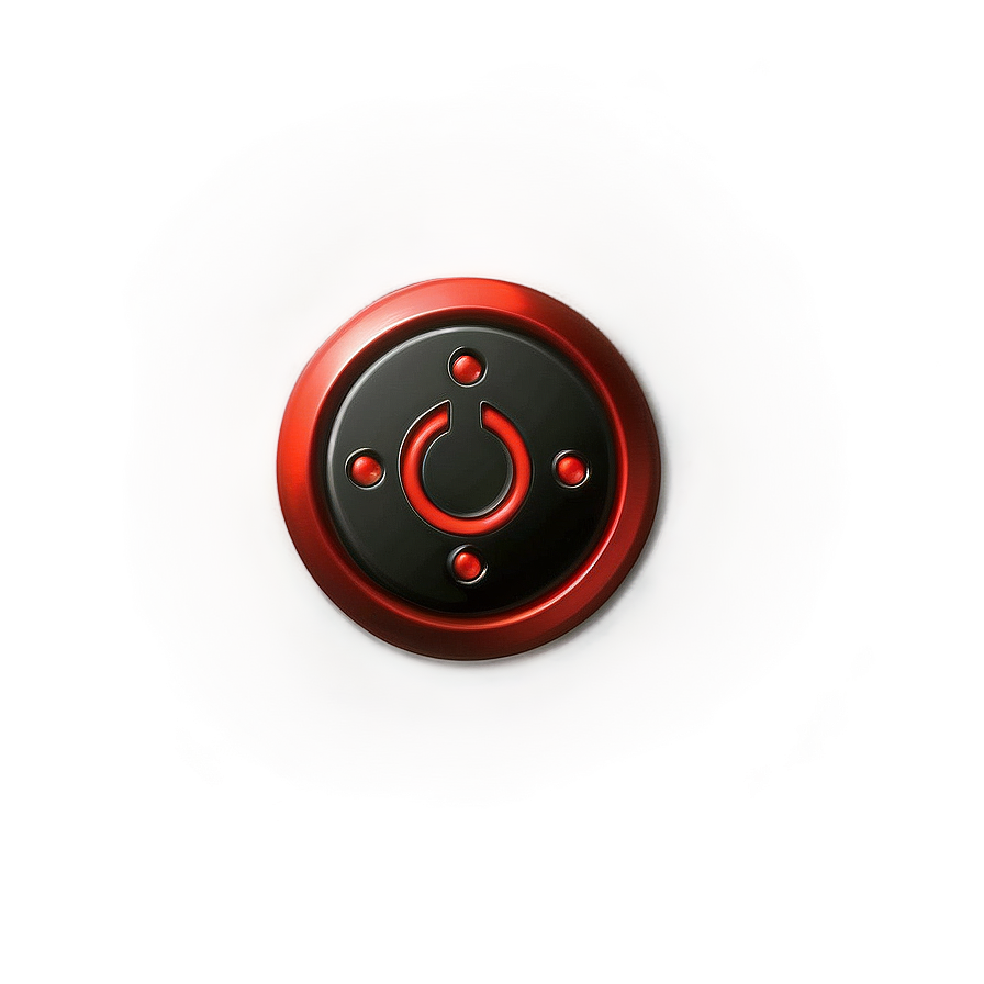 Metal Power Button Png 74