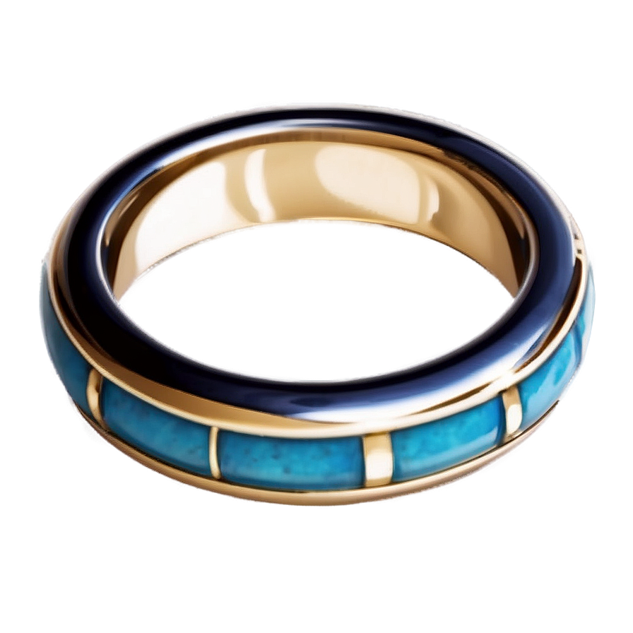 Metal Ring With Enamel Png 67