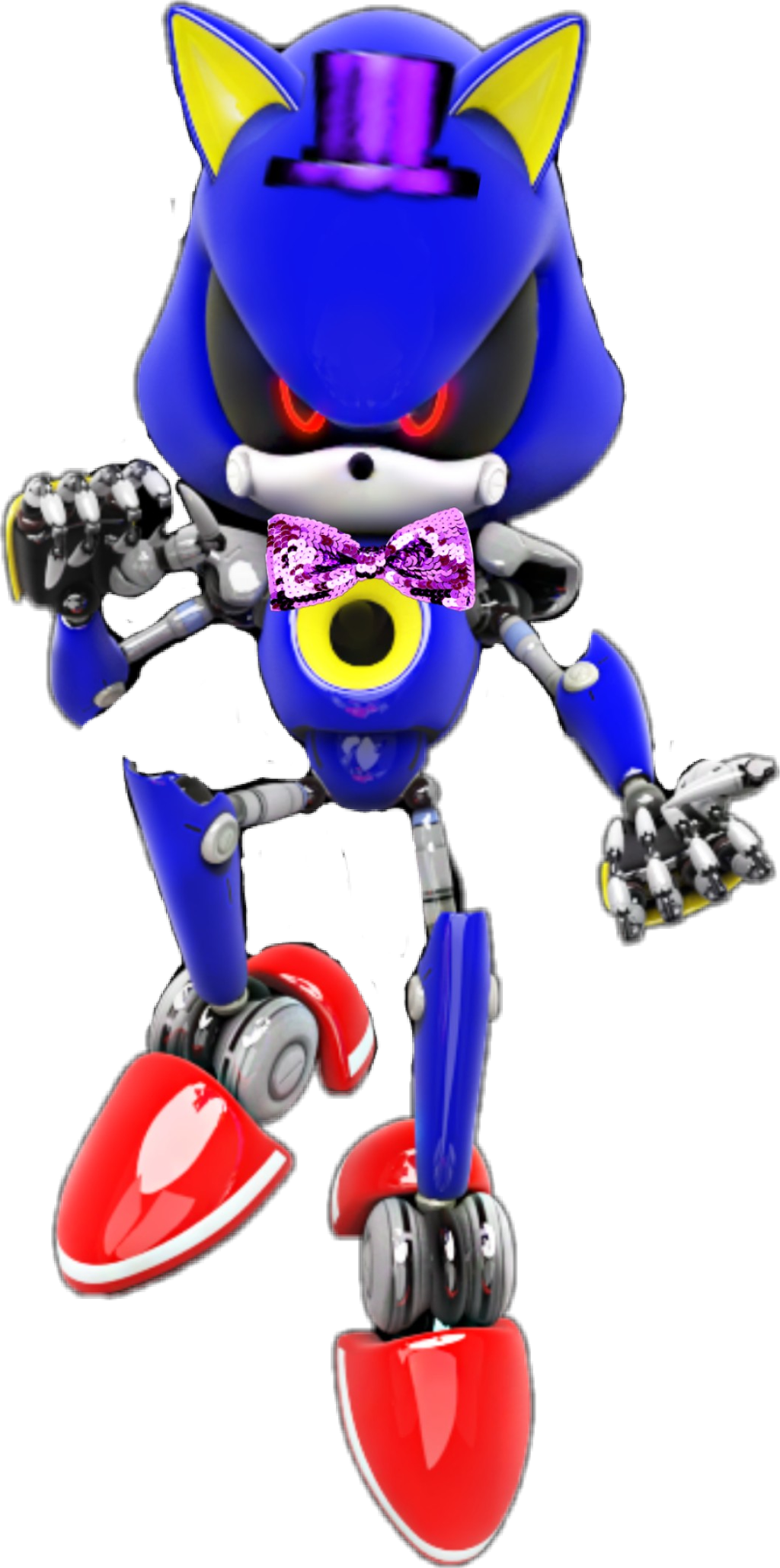 Metal Sonic Robot Character