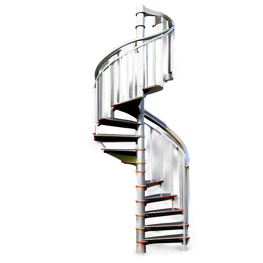 Metal Spiral Staircase Png Kki