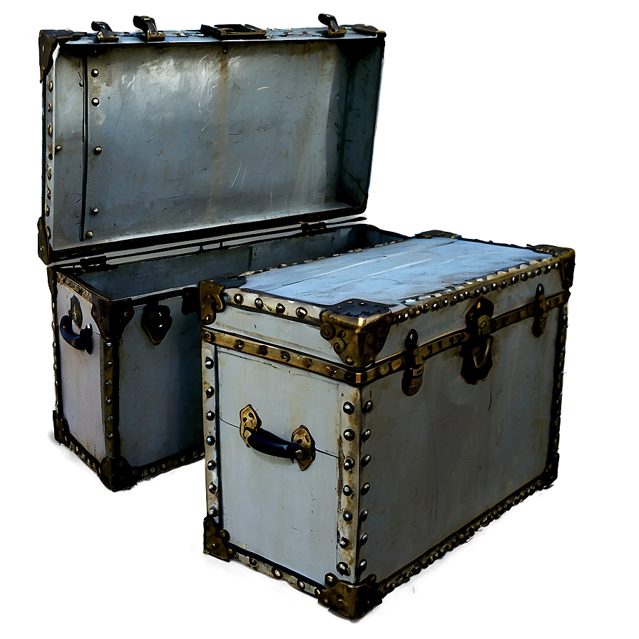 Metal Trunk Png 6